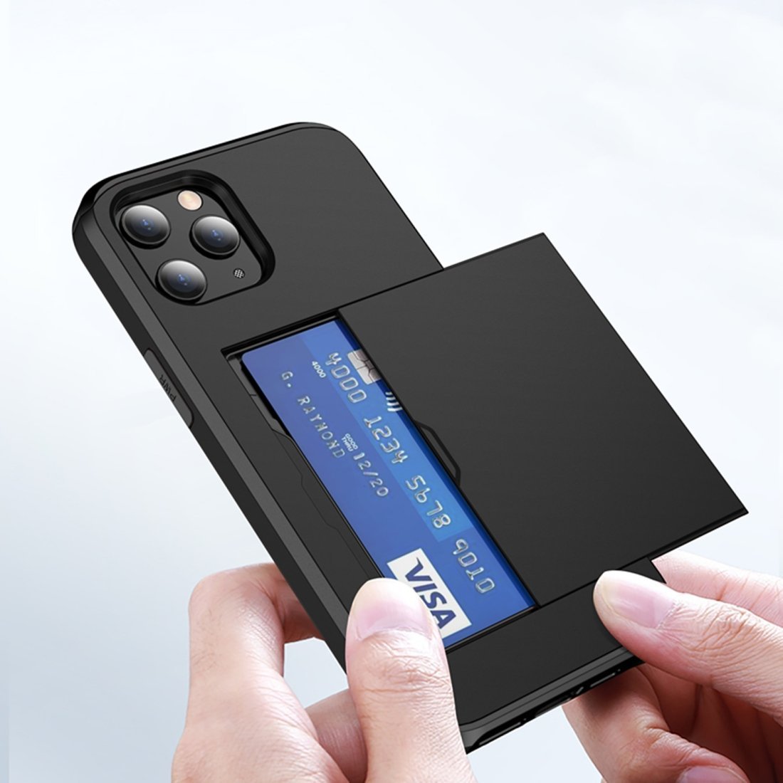 Hybrid Credit Card Case | Holster for iPhone 12