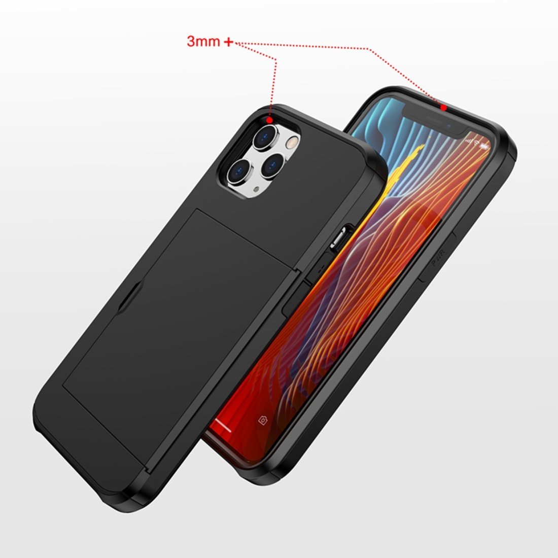 Hybrid Credit Card Case | Holster for iPhone 12