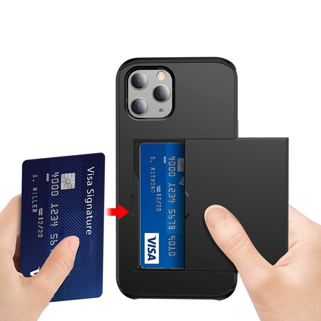 Hybrid Credit Card Case | Holster for iPhone 12