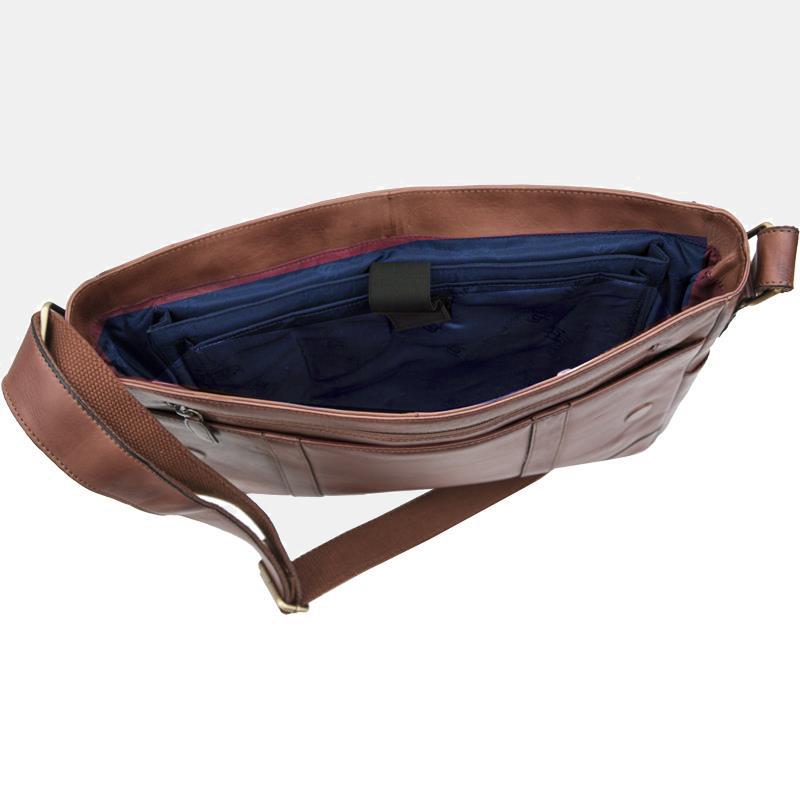 Ridgeback Leather  Bag  | Laptop Messenger Bag