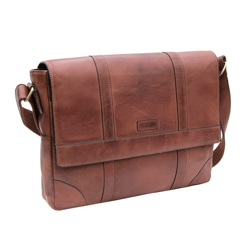 Ridgeback Leather  Bag  | Laptop Messenger Bag