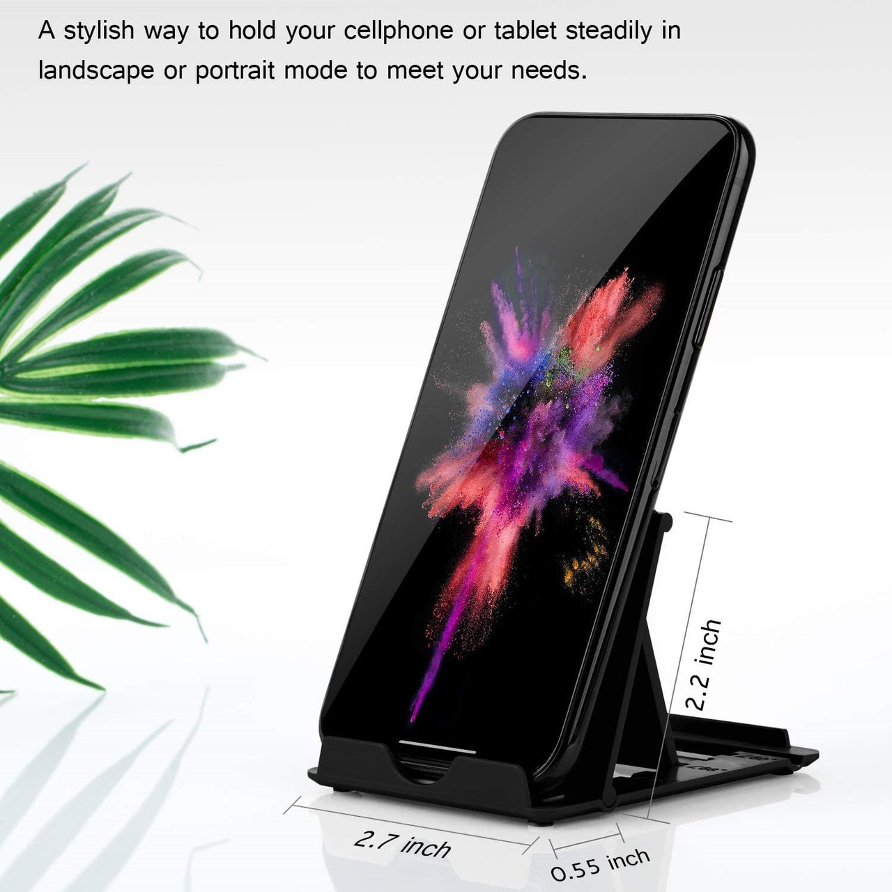 Phone/Tablet Stand | Foldable Multi-Angle Holder for Phone and Tablet