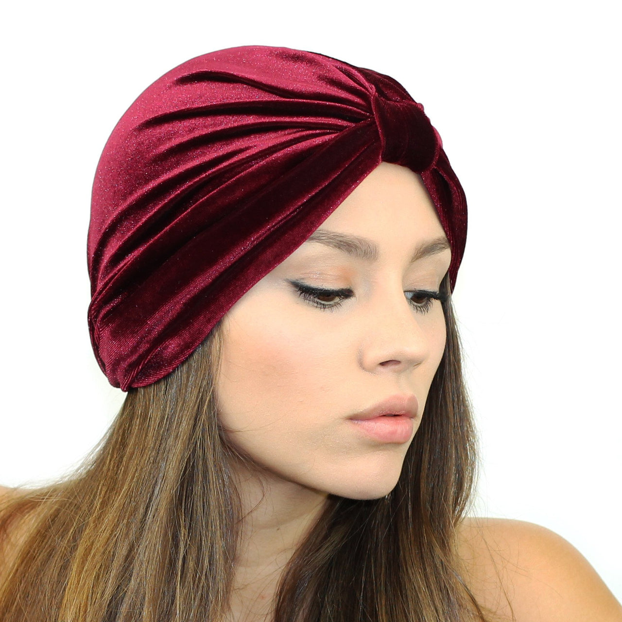 Stretch Velvet Turban | Hair Care