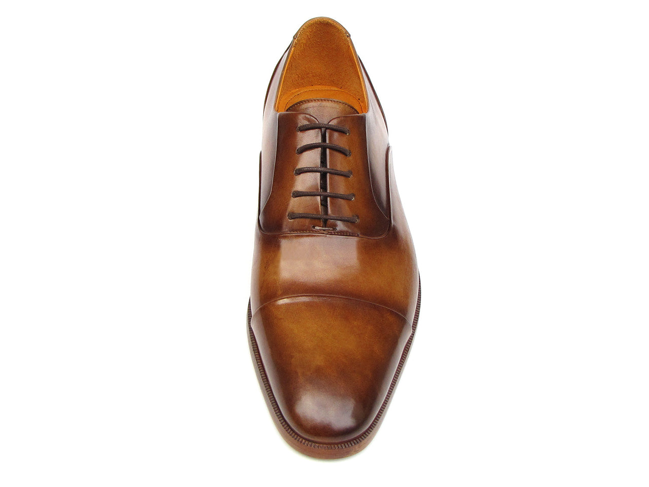 Paul Parkman Men's Shoes | Oxfords Brown Leather  Shoes