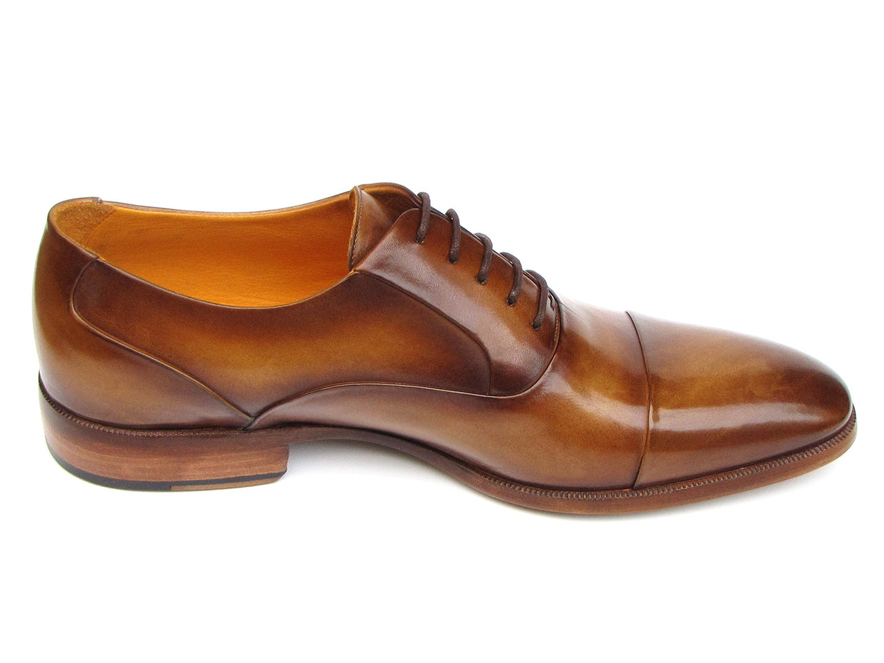 Paul Parkman Men's Shoes | Oxfords Brown Leather  Shoes