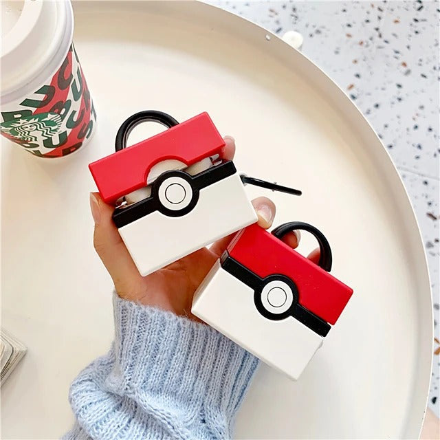 Poke Ball AirPods Case | Headphone Case