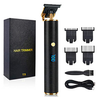 Thumbnail for Rechargeable Mens Beard Trimmer Hair Clippers