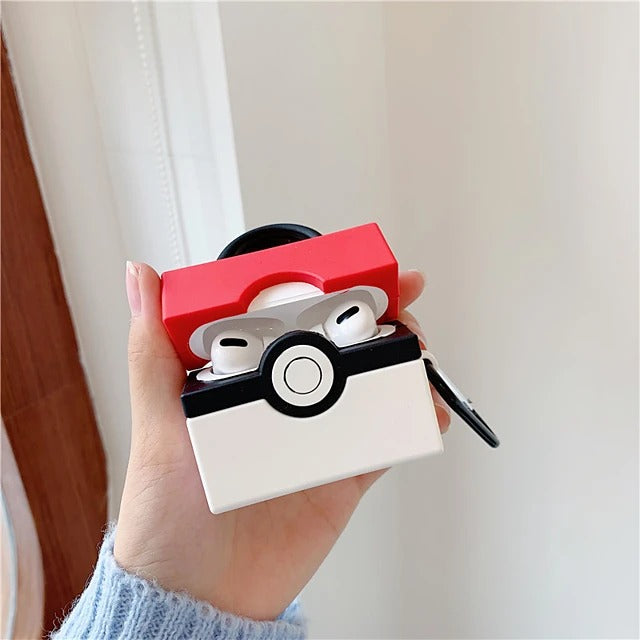 Poke Ball AirPods Case | Headphone Case