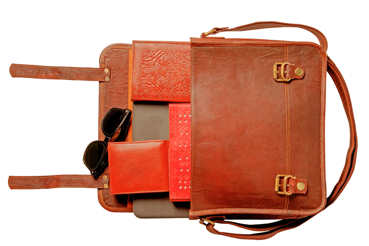 Handmade Bag | Leather Laptop Bag.