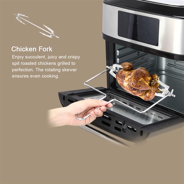 1800W Black Air Fryer | fast fryer