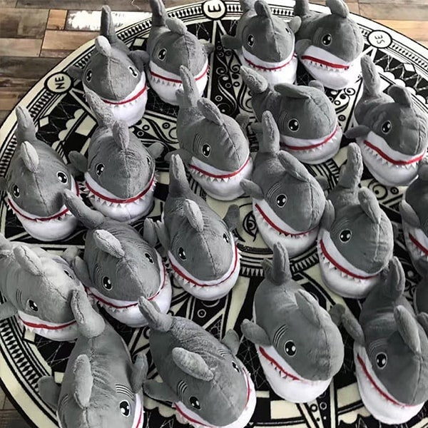 Shark Plush Slippers