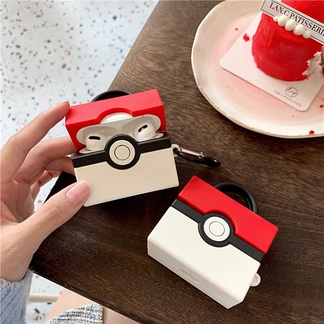 Poke Ball AirPods Case | Headphone Case