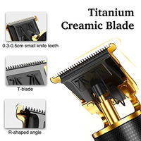 Thumbnail for Rechargeable Mens Beard Trimmer Hair Clippers