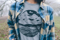 Thumbnail for Mountain Range Tee-Gray Speckled