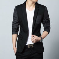 Thumbnail for Mens Two Tone Slim Fit Casual Blazer