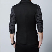 Thumbnail for Mens Two Tone Slim Fit Casual Blazer