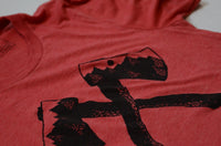 Thumbnail for Axe Tee-Red Triblend