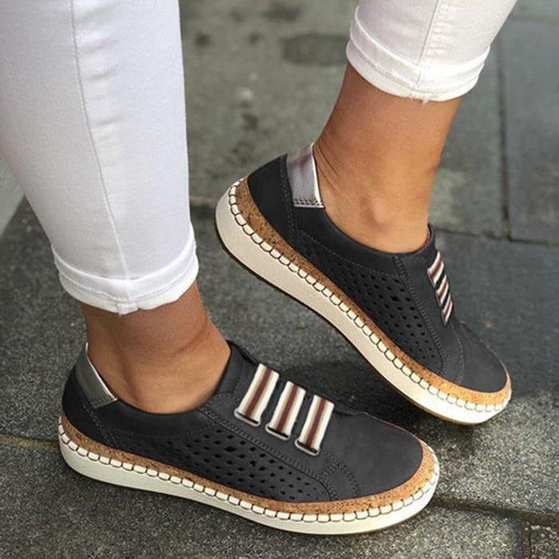 Ladies Low-cut White Flats Canvas Flat Shoes Women Casual Vulcanize Shoes New Women Summer Autumn Sneakers Plus Size