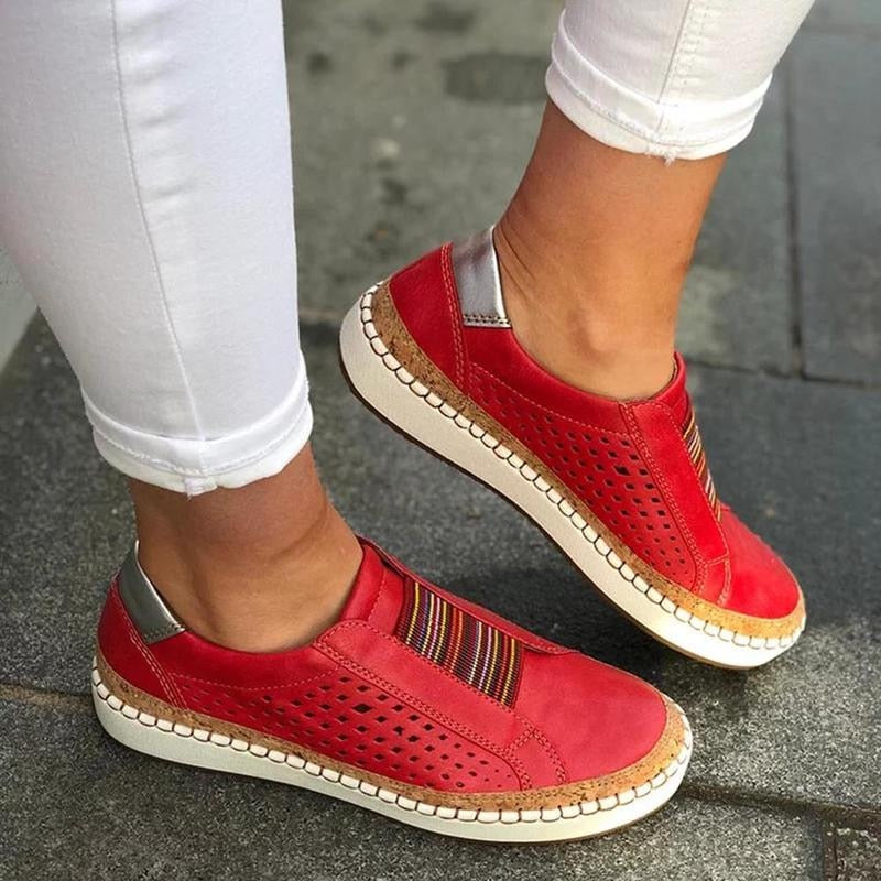 Ladies Low-cut White Flats Canvas Flat Shoes Women Casual Vulcanize Shoes New Women Summer Autumn Sneakers Plus Size