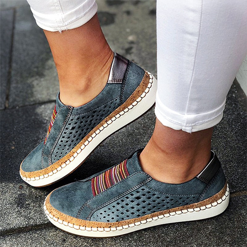 Ladies Low-cut White Flats Canvas Flat Shoes Women Casual Vulcanize Shoes New Women Summer Autumn Sneakers Plus Size