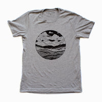 Thumbnail for Mountain Range Tee-Gray Speckled