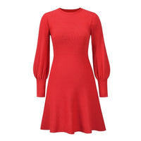 Thumbnail for Women Casual Solid Knitting Mini Dress 2021