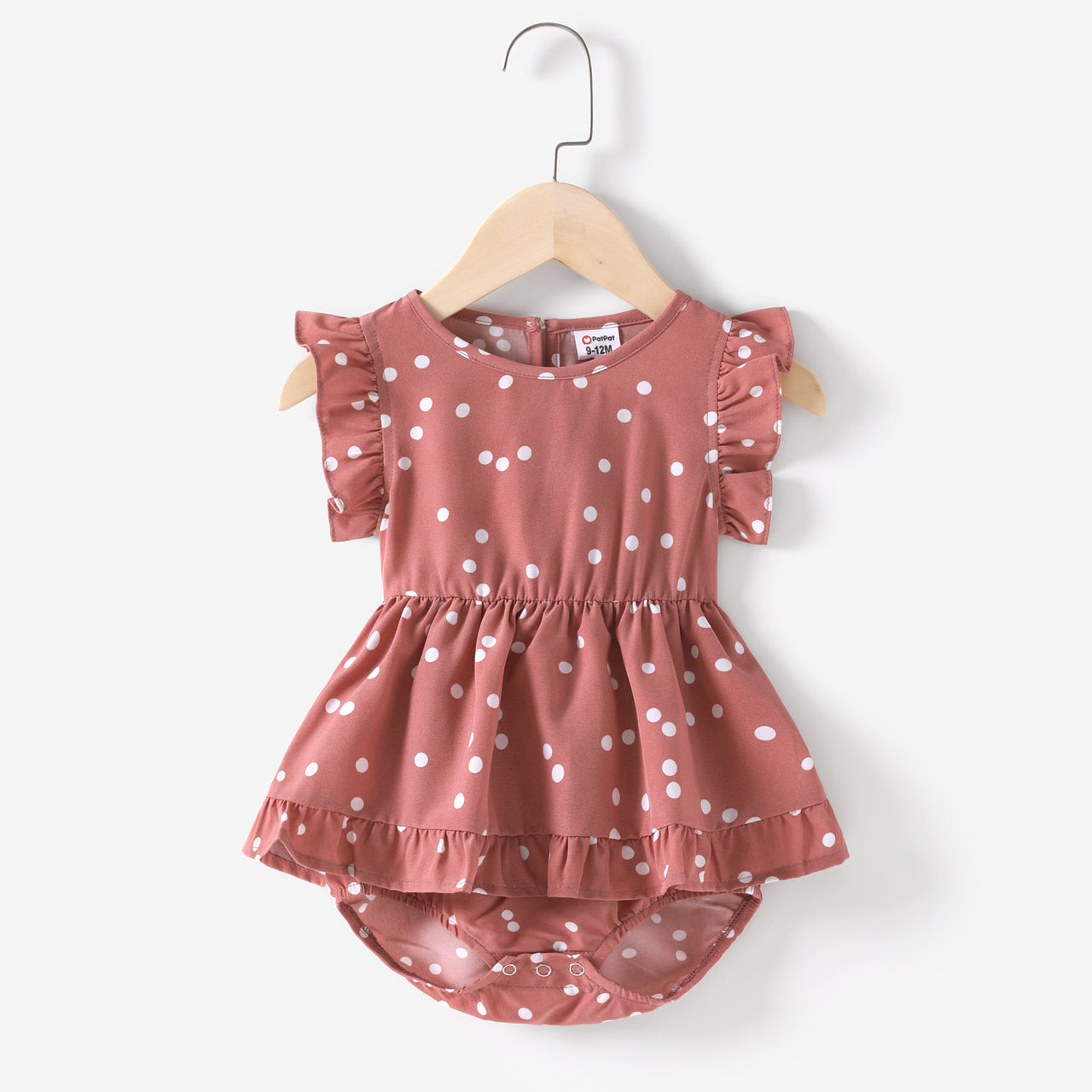 Cross Wrap V Neck Ruffle Mom and Me Dress