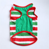 Thumbnail for Pet Dog Clothing Cotton Stripe Vest Puppy Cotton