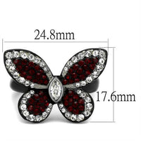 Thumbnail for Women Stainless Steel Synthetic Crystal Rings