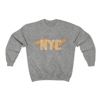 Thumbnail for Womens NYC Retro 70's Crewneck Sweatshirt