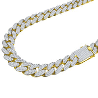 Thumbnail for STALLION Gold 18MM CZ Cuban Chain | 961552