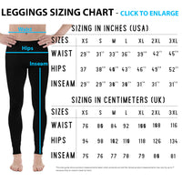 Thumbnail for Mens Leggings - Blue Thunder Lightning Leggings