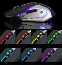 Thumbnail for Ninja Dragon Stealth 7 Wireless Silent LED Gaming Mouse