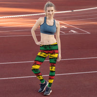 Thumbnail for Womens Reggae and Cannabis Leggings