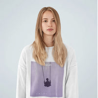 Thumbnail for Womens Purple Logo Sweatshirt