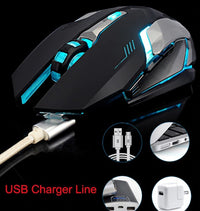 Thumbnail for Ninja Dragon Stealth 7 Wireless Silent LED Gaming Mouse