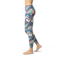 Thumbnail for Womens Sloth Leggings