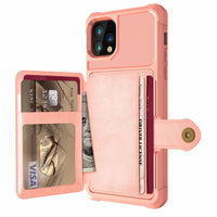 Thumbnail for 360 Protection Magnetic Leather Wallet Armor Case for iPhone