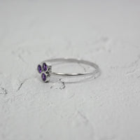 Thumbnail for Amethyst Cluster Sterling Silver Ring