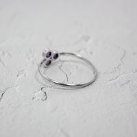 Thumbnail for Amethyst Cluster Sterling Silver Ring