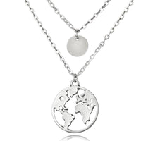 Thumbnail for World Map Necklace